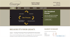 Desktop Screenshot of conciergelegacy.com