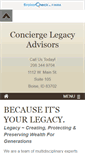 Mobile Screenshot of conciergelegacy.com